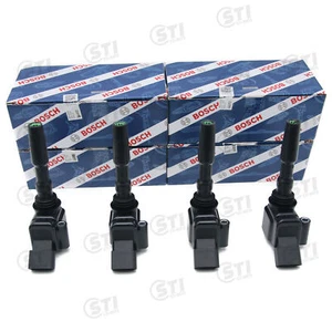 4PCS Ignition Coil Spark Plug For Audi A1 A3 VW Golf Jetta EA211 1.4T 1.6L - Picture 1 of 5