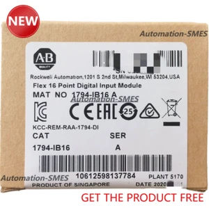 Nuevo módulo de entrada de E/S flexible Allen Bradley 1794-IB16 SER A 1794-IB16 sellado - Imagen 1 de 3