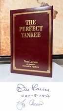 The Perfect Yankee by Don Larsen SIGNED Limited Ed! Yogi Berra Autograph! /500