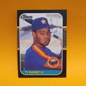 1987 Donruss - #533 Ty Gainey Houston Astros Baseball Card - Picture 1 of 2