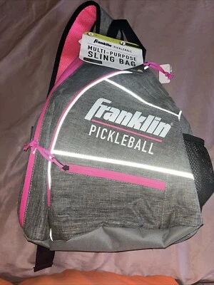 Bolso Bandolera Multiusos Franklin Pickleball Color Rosa/Gris Foto 1 de 4