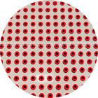 3 mm flache fluoreszierende rot/700 flache Augen, 2D, Fliegenbindung, Vorrichtung, Köder, Handwerk