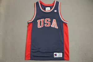 Vintage Michael Jordan #9 USA Dream Team Olympics Champion Jersey Youth Small - Picture 1 of 8