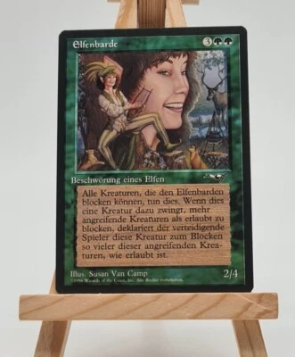 Elfenbarde Allianzen Magic Karte MTG deutsch (Elvish Bard) - Bild 1 von 2
