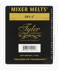 DIVA FRAGRANCED MIXER MELT TYLER CANDLE SCENTED WAX MELT, SET OF 2 PKGS - Picture 1 of 2