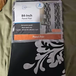 Mainstays 84 Inch Panel Curtains - Picture 1 of 2
