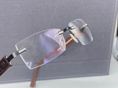 Switch it Brille Damen Schwarz Braun Stellson  Eckig  Randlos 274 germany - Bild 1 von 4