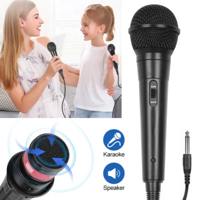 Dynamisches Metall Mikrofon Microphone + 3m Kabel 6,35/6,5mm Klinke Universal DE - Bild 1 von 4