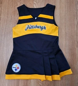 NFL Pittsburgh Steelers Cheerleader Football Dress Baby Girls Size 24 months - Picture 1 of 8