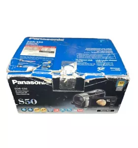 Panasonic SDR-S50 Camcorder 78X Zoom Battery W/ Charger Video Camera Tested - Picture 1 of 6