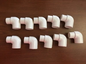 Qty. 10 Spears 409-007 3/4" SPIG x 3/4" SLIP PVC Sch. 40 90° Street Elbow - Picture 1 of 6