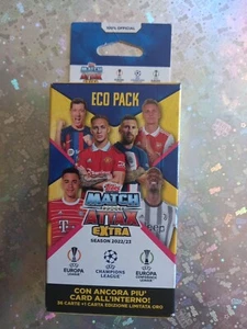 MINI BOX ECO PACK MATCH ATTAX EXTRA 2022/23 CARD + 1 EDIZIONE LIMITATA - Foto 1 di 2