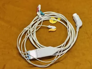 Philips AA3-90P-1 con cable troncal ED023-3 ECG cable de plomo - IEC HD11 - Imagen 1 de 7