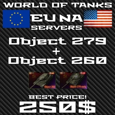 WoT | World of Tanks | Object 260 + Object 279 early | PERSONAL MISSION | EU NA - Image 1 of 4