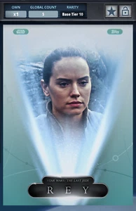 Topps Star Wars Card Trader 2021 Tier 10 Otoh Gunga Aqua Rey 5cc - Picture 1 of 1