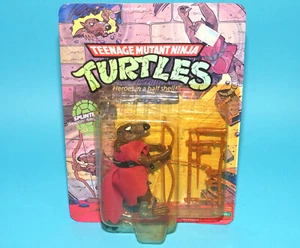 TMNT TEENAGE MUTANT NINJA TURTLES SPLINTER MOC MOSC 44 BACK SEALED CARD 1990 ... - Bild 1 von 9