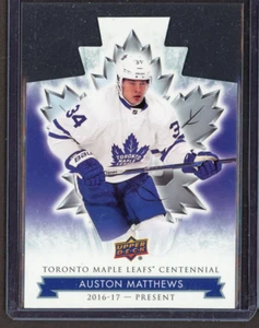 2017-18 Toronto Maple Leafs Centennial Blue Die Cut #11 Auston Matthews - Bild 1 von 1