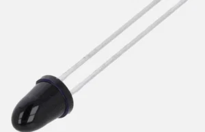 SFH4556 IR transmitter; 5mm; 860nm; black; 145mW; 20°; THT; 100mA; 1.5÷1.8V - Picture 1 of 1