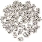 100Pcs Metal Elephant Beads 8x12mm Charm Beads Lucky Elephant  Jewelry Making