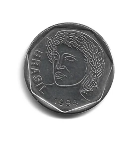World Coins - Brazil 25 Centavos 1994 Coin KM# 634 ; Lot-B2 - Picture 1 of 3