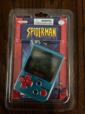 NINTENDO MINI SPIDER-MAN CLASSICS KEYCHAIN HANDHELD 2005 BRAND NEW - Image 1 of 4