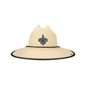New Orleans Saints Solid Straw Hat - Picture 1 of 3