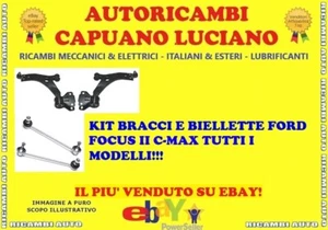 KIT BRACCI E BIELLETTE FORD FOCUS II / C-MAX TUTTI I MODELLI - Foto 1 di 3