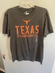 Camiseta Fanatics Texas Longhorns Nueva con Etiquetas Gris Estampada Manga Corta Adulto Talla Mediana - Imagen 1 de 8