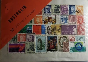 ◇MintSF◇1970s & Before, Packet Of 30 Used Stamps, Australia - Picture 1 of 1