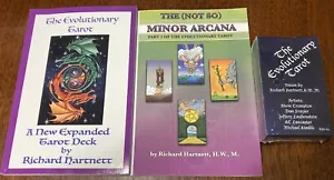 Das evolutionäre Tarotkartendeck + 2 Bücher, signiert von Richard Hartnett H.W.M. - Bild 1 von 12