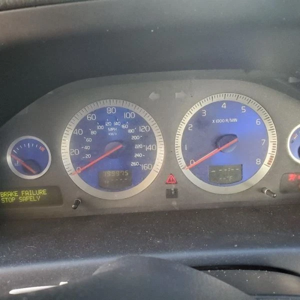 Volvo S60 R 2005 2006 2007 modelo OEM velocímetro MPH 69594-760t 30746105 Foto 1 de 4