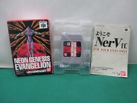 N64 -- Neon Genesis Evangelion -- Boxed. Card. Nintendo 64, JAPAN. 25470