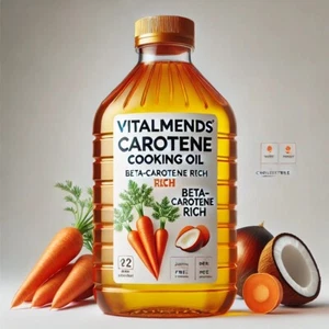 Vitalmends Carotene Cooking Oil 3 convenient sizes —8 oz, 16 oz 24 oz - Picture 1 of 1