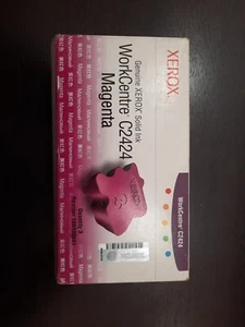 108r00661 XEROX Workcentre C2424 MAGENTA SOLID INK 3PZ ORIGINALE - Imagen 1 de 1