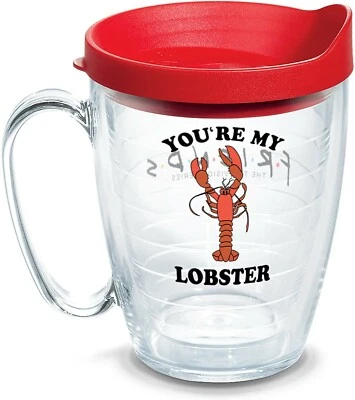 Taza transparente Tervis con mango - 16 oz doble pared - Friends - You're my Lobster Foto 1 de 4