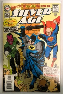 SILVER AGE # 1 DC Comics 2000 Dynamic Forces COA Signed Mark Waid 11/1500 - Picture 1 of 2