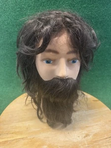 MANIQUÍ CLIC INTERNATIONAL KYLE CABEZA CABELLO HUMANO COSMETOLOGÍA AFROAMERICANA - Imagen 1 de 7