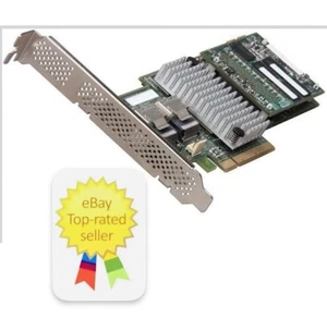 LSI Logic MegaRAID 8Port SAS Storage Controller (9265-8) 1Gb PCIE 2.0 SAS-R SCSI - Picture 1 of 5