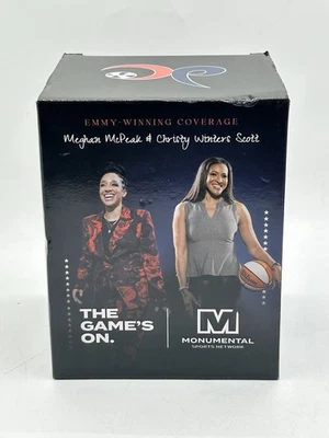 WNBA Washington Mystics Meghan McPeak & Christy Winters Scott Dual Bobblehead - Image 1 of 3