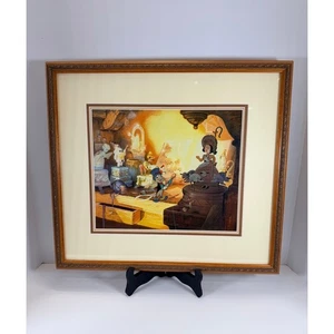 Gerahmter Disney Pinocchio Jiminy Cricket Produktion Cel Kunstdruck Wanddeko - Bild 1 von 16