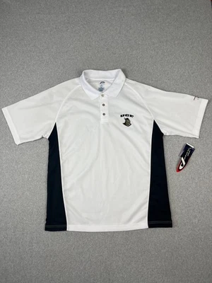 University Of Central Florida Polo Shirt Mens L White UCF Knights Pro Player - Image 1 of 4