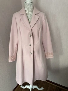 Changes by Together Pink Coat In Size 14/12,lovely - Picture 1 of 15