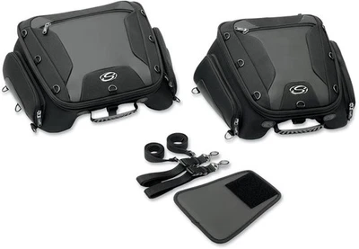 Bolsa de túnel esportiva larga Saddlemen TS1620S - 12 pol. Bicicleta de rua para motocicleta - Imagem 1 de 4