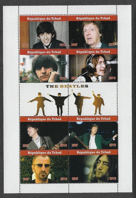The Beatles stamps Special sheet cto fine used - Image 1 of 1