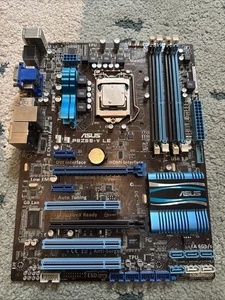 ASUS P8Z68-V/GEN3 Mainboard, I7-2600K - Bild 1 von 1