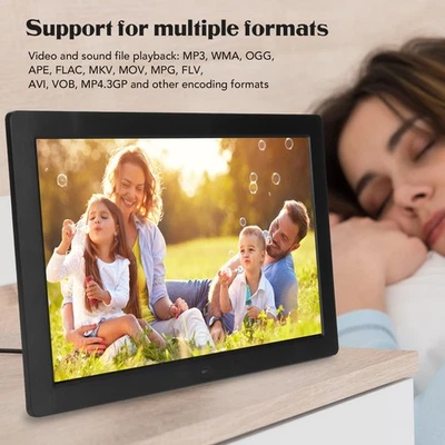 Digital Photo Frame 15.4 Inch LED Display Support Video Sound Picture Electri AU - Image 1 of 4