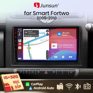Apple Carplay For Smart Fortwo W451 2010-2015 Car Stereo Radio Android 13.0 GPS - Picture 1 of 11