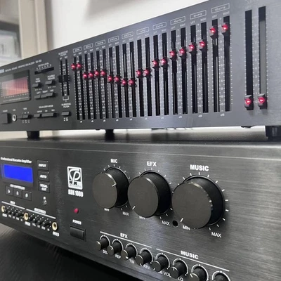 Classic Pro KOK-1000 Amplifier + YAMAHA GE-60 Graphic Equalizer Set Tested Japan - image 1 of 4