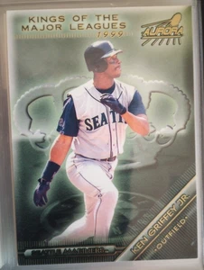 1999 Pacific Aurora Ken Griffey Jr. Kings of the Major Leagues (#9) insert card - Picture 1 of 2