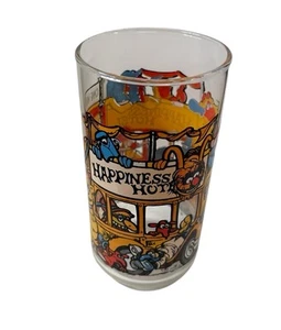 The Great Muppet Caper Happiness Hotel Trinkglas McDonalds 1981 Vintage - Bild 1 von 5